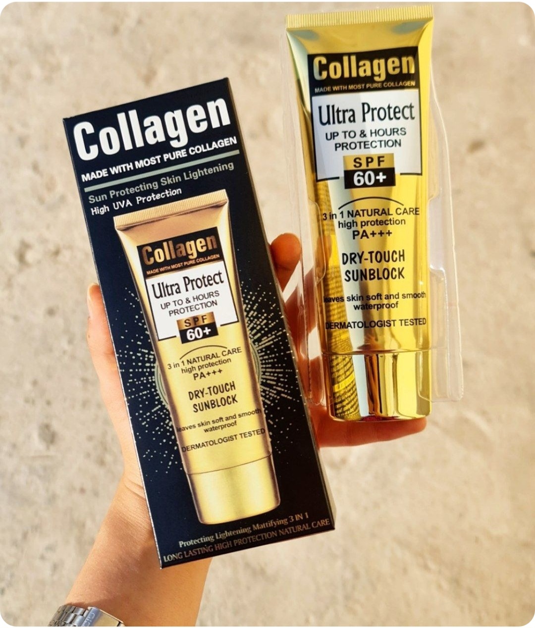 کرم ضد آفتاب کلاژن spf60